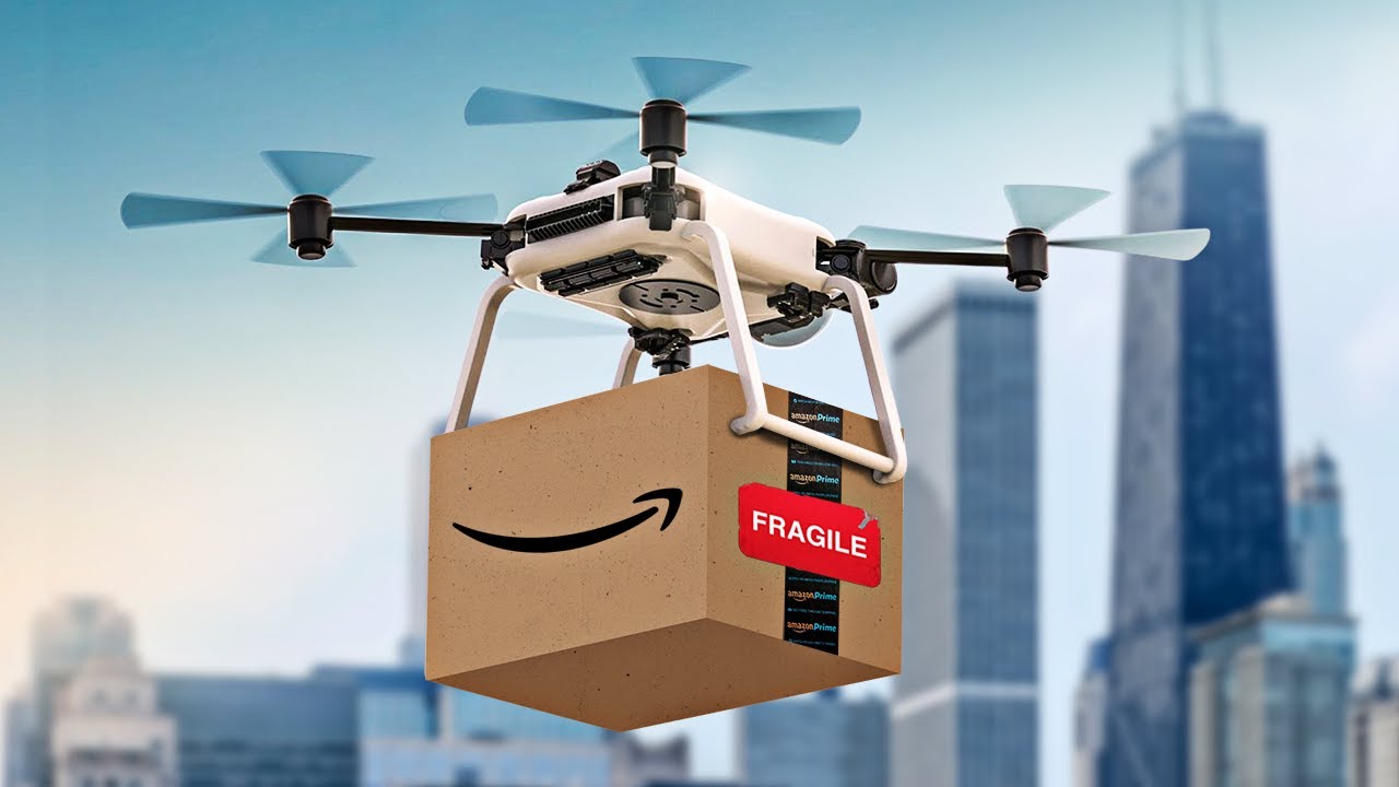 Drone delivery world amazon means driven consumer pacific region asia